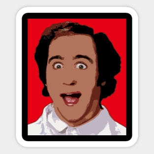 andy kaufman Sticker